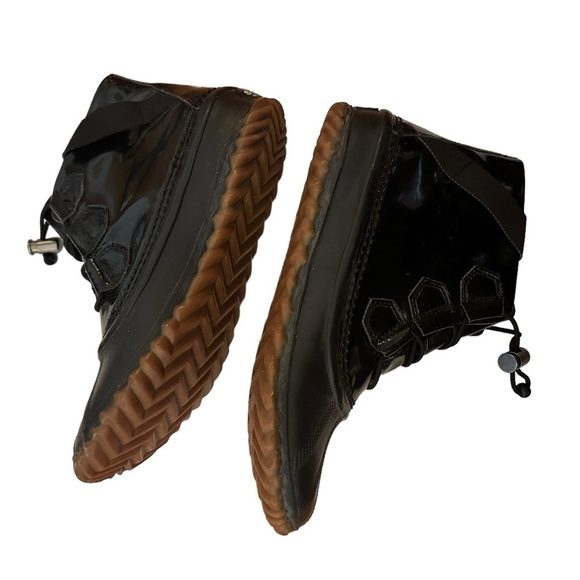 Sorel NL2209 Out N About III Rain Duck Leather Booties Boots - Picture 4 of 9